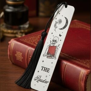 The Reader Bookmark with Black Tassel
